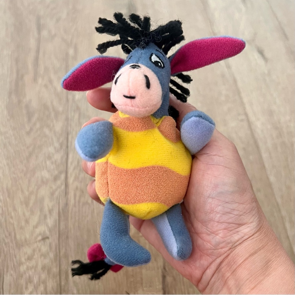 Disney Winnie The Pooh Eeyore Dressed As Easter Egg Plush Toy Small